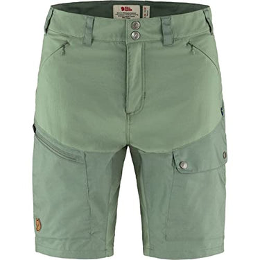 Fjällräven Damen Abisko Midsummer Shorts, Jade Green-Patina Green, 36 im Sale